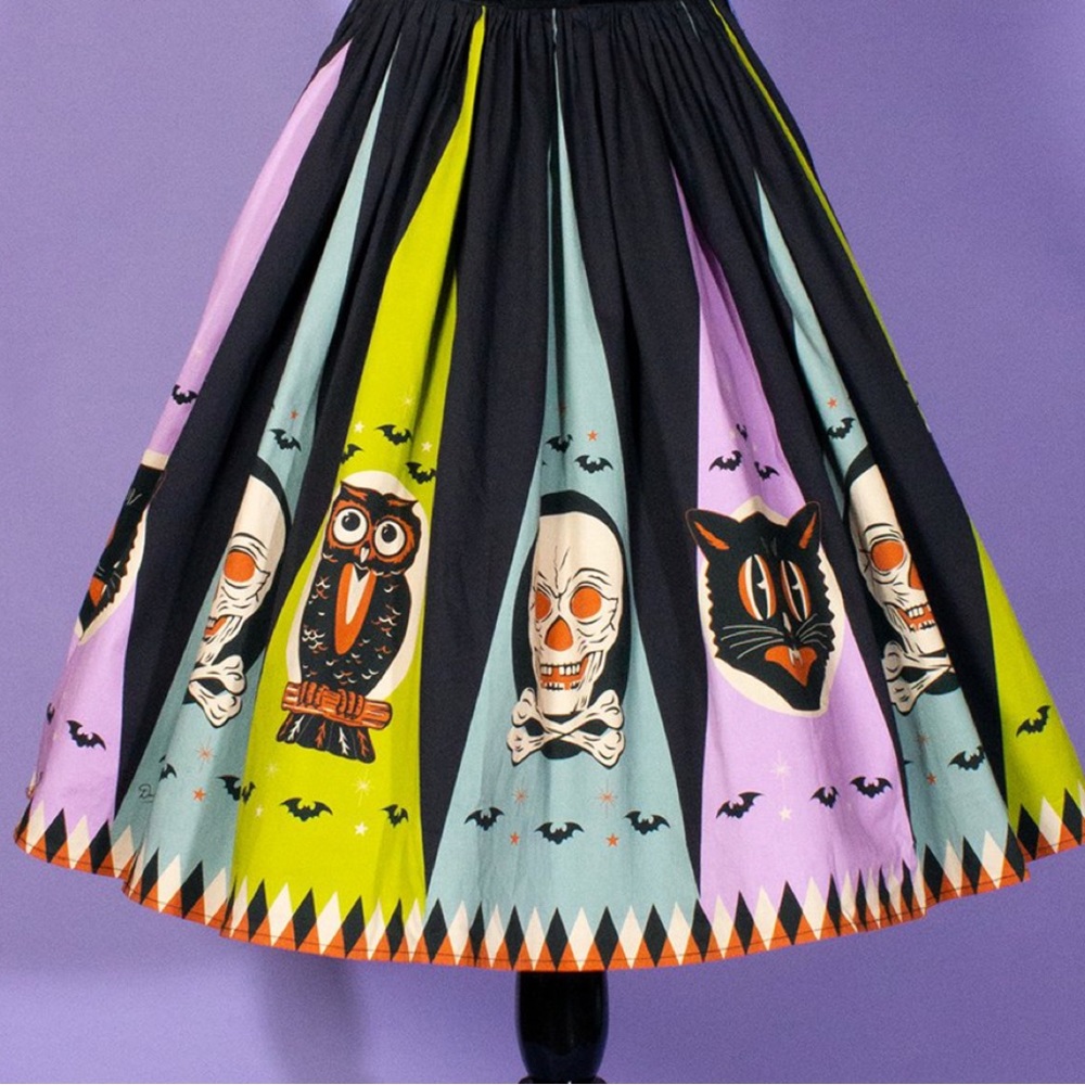The Onlong Box Shop Halloween Treat Skirt in Pastel M NWT!